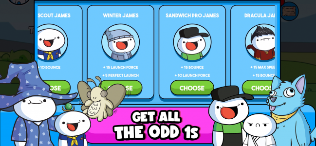 اسکرین شات 5 بازی TheOdd1sOut: Let's Bounce