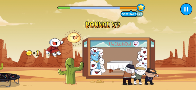 اسکرین شات 7 بازی TheOdd1sOut: Let's Bounce