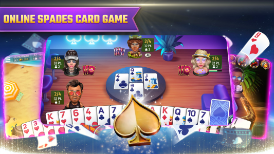اسکرین شات 1 بازی Spades Royale