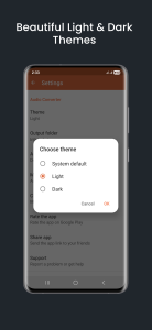 اسکرین شات 8 برنامه Audio Converter (MP3 AAC OPUS)