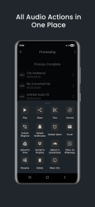 اسکرین شات 7 برنامه Audio Converter (MP3 AAC OPUS)
