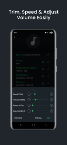 اسکرین شات 5 برنامه Audio Converter (MP3 AAC OPUS)