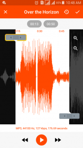 اسکرین شات 2 برنامه MP3 Cutter and Ringtone Maker