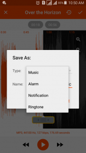 اسکرین شات 3 برنامه MP3 Cutter and Ringtone Maker