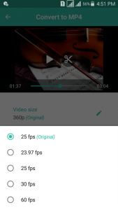 اسکرین شات 5 برنامه Video Compressor-Video to MP4