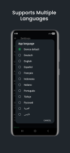 اسکرین شات 6 برنامه Video to Audio Converter
