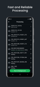 اسکرین شات 5 برنامه Video to Audio Converter