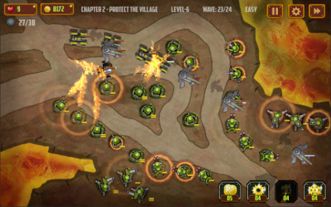 اسکرین شات بازی Tower Defense - Army strategy games 3