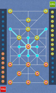 اسکرین شات بازی Bead 16 - Tiger Trap ( sholo guti ) Board Game 🧠 5