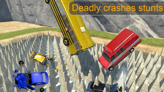 اسکرین شات بازی Beam Drive Crash Death Stair C 2