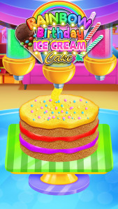 اسکرین شات بازی Rainbow Glitter Birthday Cakes 2