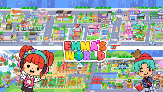 اسکرین شات بازی Emma's World - Town & Family 2