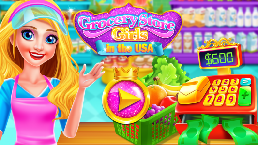 اسکرین شات بازی Grocery Store Girl in the USA 1