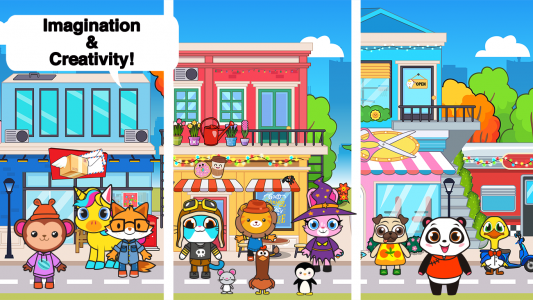 اسکرین شات 6 برنامه Main Street Pets Village Town