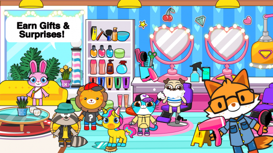اسکرین شات 5 برنامه Main Street Pets Village Town
