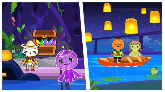 اسکرین شات 4 برنامه Main Street Pets Haunted House