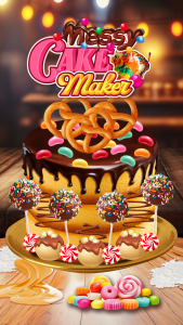 اسکرین شات بازی Messy Cake Maker Cooking Games 4