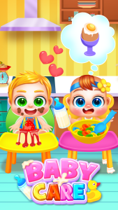 اسکرین شات 3 برنامه My Baby Care Newborn Games