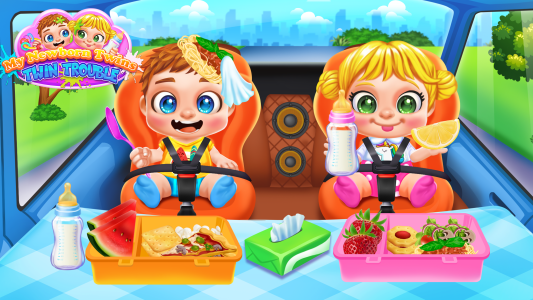 اسکرین شات 2 برنامه My Newborn Baby Twins Care