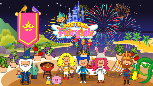 اسکرین شات 5 بازی My Pretend Fairytale Land