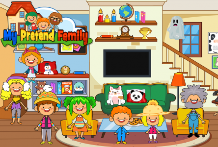 اسکرین شات بازی My Pretend Home & Family Town 4