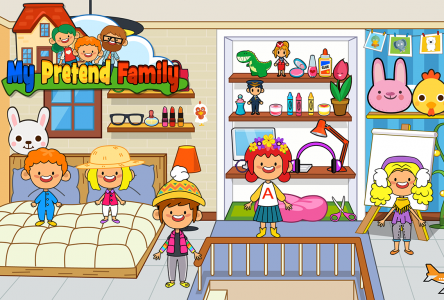 اسکرین شات بازی My Pretend Home & Family Town 2