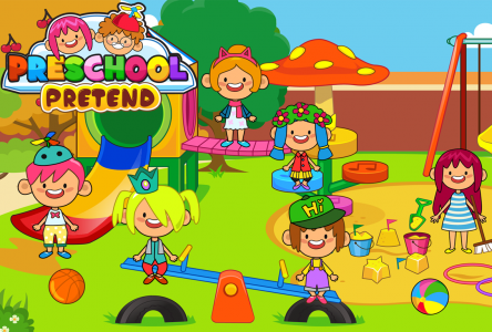 اسکرین شات برنامه Pretend Preschool Kids Games 2