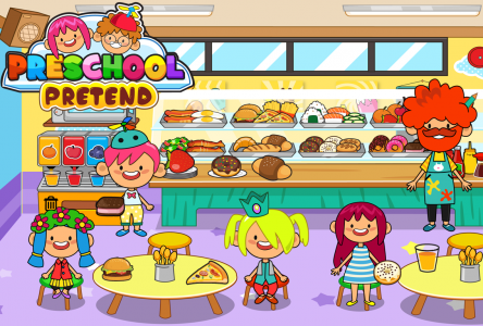 اسکرین شات 3 برنامه Pretend Preschool Kids Games
