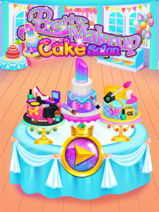 اسکرین شات بازی Pretty Makeup Cake Salon Games 3