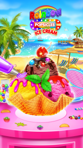 اسکرین شات بازی Rainbow Ice Cream & Popsicles 6
