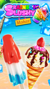 اسکرین شات 2 برنامه Rainbow Frozen Slushy Truck