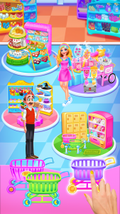 اسکرین شات برنامه Supermarket Girl Cleanup House 1