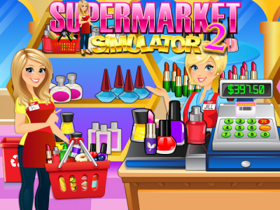 اسکرین شات بازی Supermarket Grocery Store Girl - Supermarket Games 1