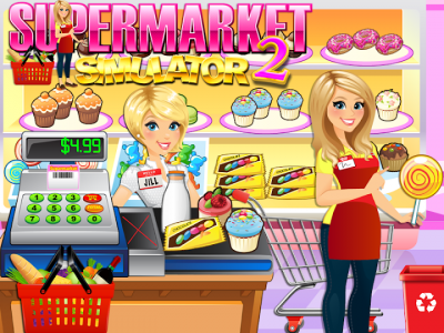 اسکرین شات بازی Supermarket Grocery Store Girl - Supermarket Games 7