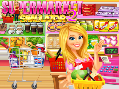 اسکرین شات بازی Supermarket Grocery Store Girl - Supermarket Games 2