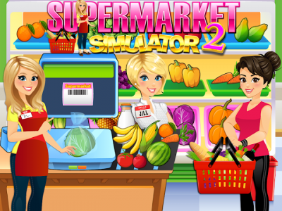 اسکرین شات بازی Supermarket Grocery Store Girl - Supermarket Games 3