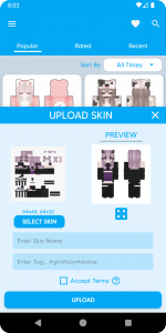 اسکرین شات برنامه Aesthetic Skins for Minecraft 5