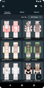 اسکرین شات برنامه Aesthetic Skins for Minecraft 2