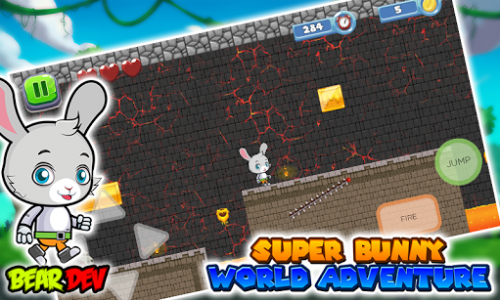 اسکرین شات بازی Super Bunny World Adventure 6