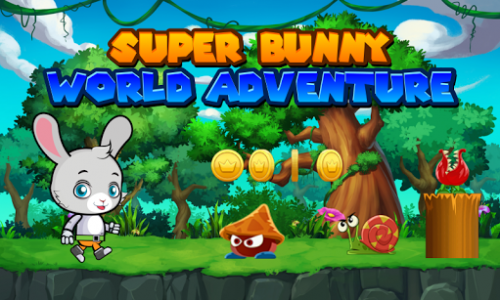 اسکرین شات بازی Super Bunny World Adventure 1