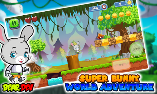 اسکرین شات بازی Super Bunny World Adventure 2