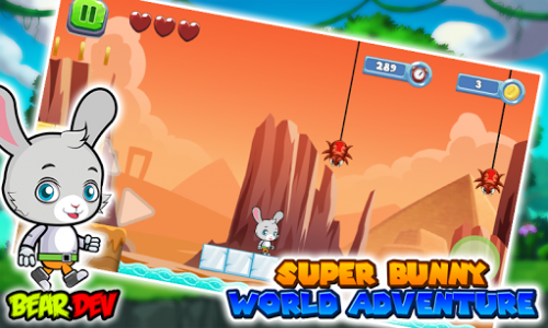 اسکرین شات بازی Super Bunny World Adventure 5