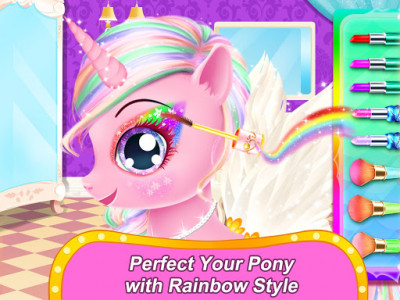 اسکرین شات بازی Rainbow Pony Makeover 7