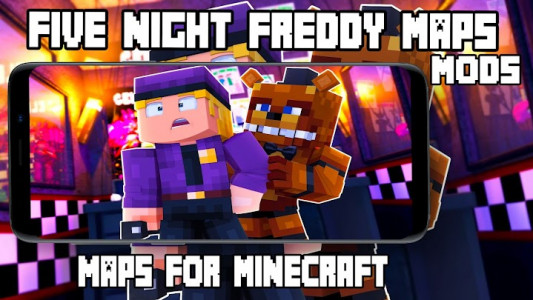اسکرین شات برنامه FNAF Horror Freddy Maps For Minecraft PE 1