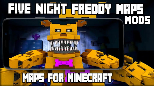 اسکرین شات برنامه FNAF Horror Freddy Maps For Minecraft PE 3