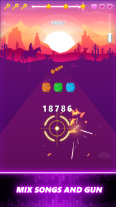 اسکرین شات 1 بازی Beat Shoot 3D:EDM Music Game