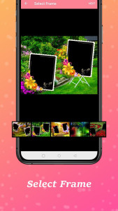 اسکرین شات 2 برنامه Beautiful Dual Photo Frames