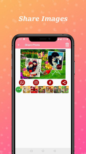 اسکرین شات 6 برنامه Beautiful Dual Photo Frames