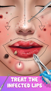 اسکرین شات 3 بازی ASMR Doctor Games Makeup Salon