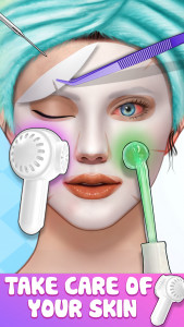 اسکرین شات 6 بازی ASMR Doctor Games Makeup Salon